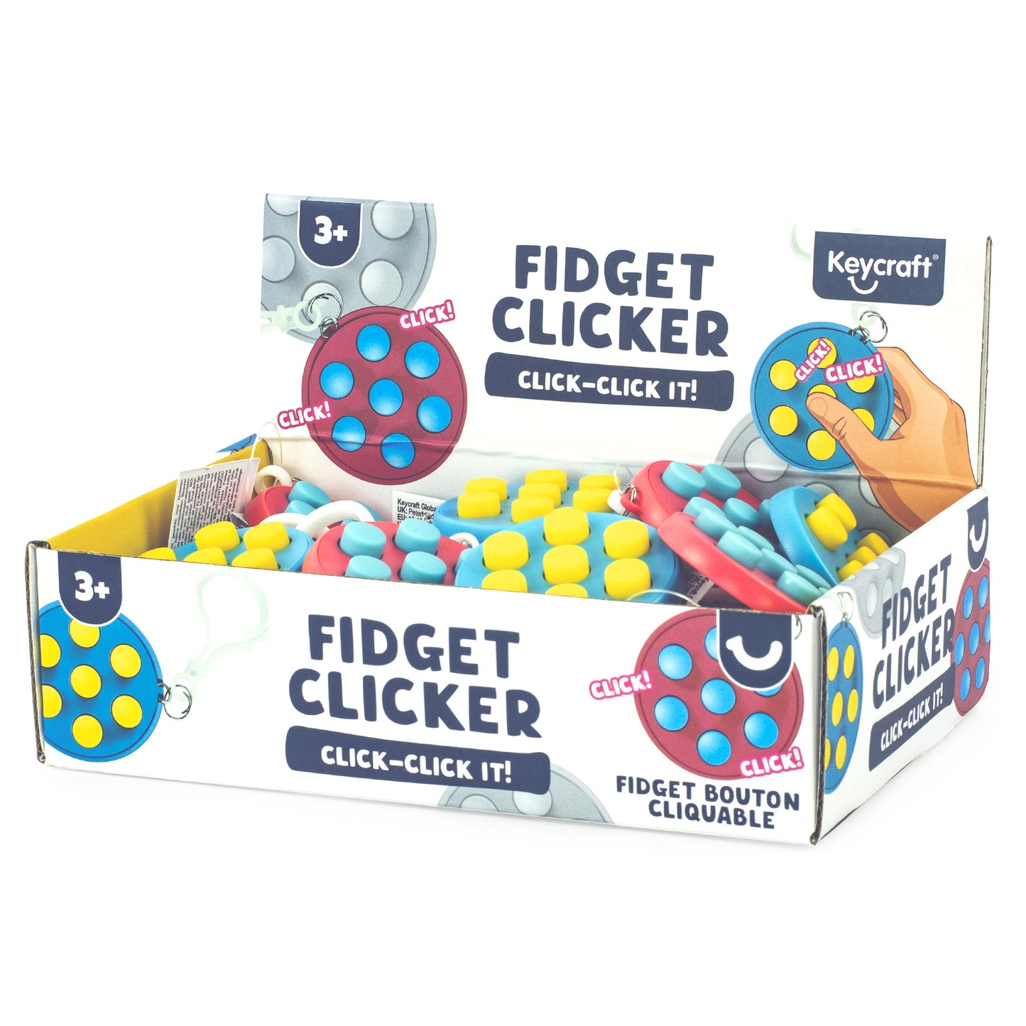 Fidget Clicker Keyring