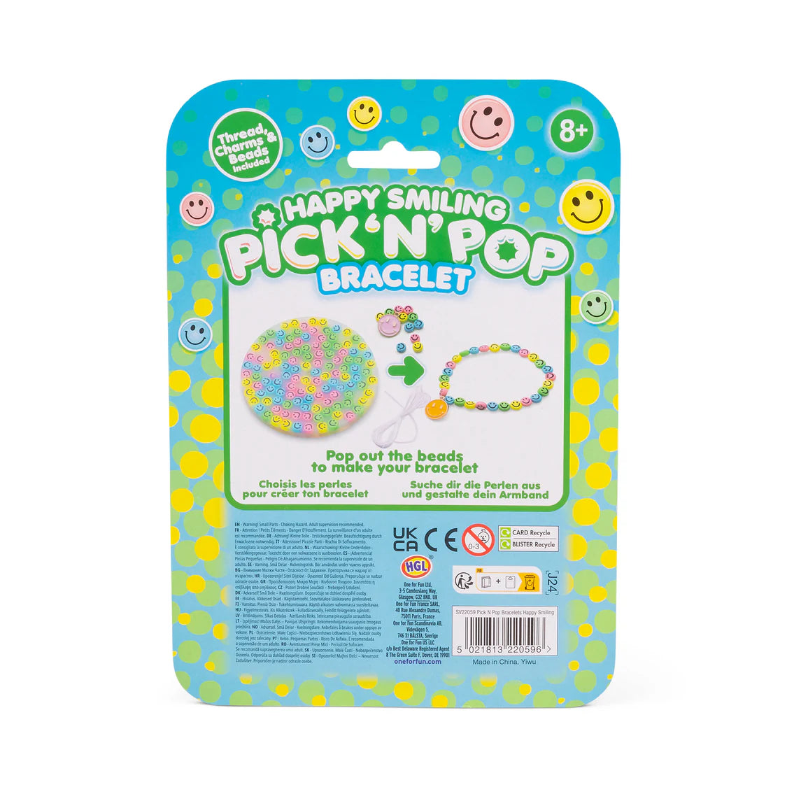 Happy Smiling Pick N Pop Bracelet
