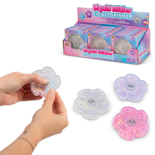 Liquid Glitter Fidget Spinner